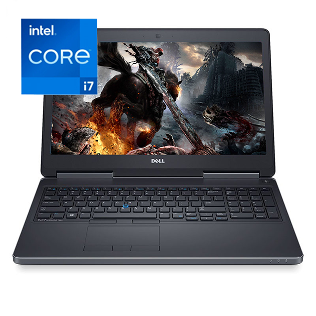 Laptop Dell Precision 7510 i7 6820HQ/DDR4 8GB/SSD240Gb/AMD FirePro W5170M